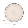 SCHÖNER WOHNEN-Kollektion TAVOLI LED plafondlamp 49 cm 4600 lm 2700-6500 K 34 W