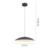 SCHÖNER WOHNEN-Kollektion LENTE LED hanglamp pendellamp 3000 Kelvin 3200 Lumen 23 Watt