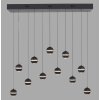 Schöner Wohnen-Kollektion LINI LED-pendellamp in globe-design 114 cm 11-lichts