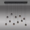 Schöner Wohnen-Kollektion LINI LED-pendellamp in globe-design 114 cm 11-lichts