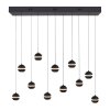 Schöner Wohnen-Kollektion LINI LED-pendellamp in globe-design 114 cm 11-lichts