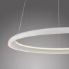 SCHÖNER WOHNEN-Kollektion QUILLO LED ringpendelleuchte voor eettafel, modern, 60 cm