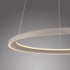 SCHÖNER WOHNEN-Kollektion QUILLO LED moderne ringpendellamp eettafellamp ø 60 cm
