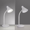Leuchten Direkt witte LED bureaulamp PIXIE, verstelbaar, 3000 Kelvin warmwit