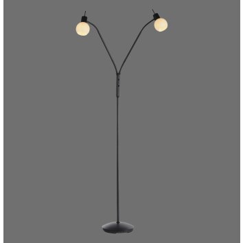 Leuchten Direkt Moderne Vloerlamp LOKI, verstelbaar, Y-vormige armen, 3000 Kelvin warmwit