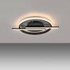 Leuchten Direkt LED-plafondlamp KORSA, geheugenfunctie, 3000 Kelvin warmwit, ronde ring