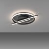 Leuchten Direkt LED-plafondlamp KORSA, geheugenfunctie, 3000 Kelvin warmwit, ronde ring