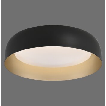 Leuchten Direkt LED-plafondlamp OSKO, afstandsbediening, lichtkleur instelbaar 3000 Kelvin