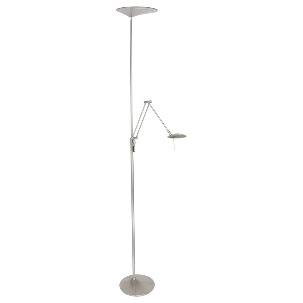 Steinhauer Zodiac Staande lamp LED roestvrij staal, 2-lichts main product photo