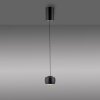 Leuchten Direkt LED hanglamp BALLINI, bolkap, verstelbaar, zwart, 3000 Kelvin warmwit