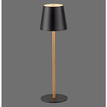 Leuchten Direkt LED-tafellamp EURIA met geheugenfunctie, warmwit 3000 Kelvin, conische kap