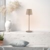 Leuchten Direkt LED tafellamp BOTERIA, kantelbare kap, memoryfunctie, 3000 Kelvin warmwit
