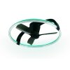 Reality ronde LED plafondventilator Stockholm, instelbare lichtkleur 2700-6500 Kelvin