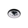 Reality dimbare LED-plafondventilator Muonio, instelbare lichtkleur 2700-6500 Kelvin