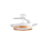 Reality LED plafondventilator Volda, instelbare lichtkleur 2700-6500 Kelvin