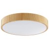 Brilliant ronde plafondlamp Teranon LED, licht houtkleurig, 3000 Kelvin warmwit