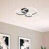 Brilliant LED plafondlamp Aydin, 3 ringen, instelbare lichtkleur 3000-7000 Kelvin