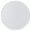 Brilliant LED plafondlamp Livas, platte ronde vorm in het wit, 3000 Kelvin warmwit