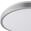 Brilliant platte, ronde LED-plafondlamp Livius, instelbare lichtkleur 2700-6500 Kelvin