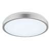 Brilliant platte, ronde LED-plafondlamp Livius, instelbare lichtkleur 2700-6500 Kelvin