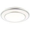 Brilliant LED-plafondlamp Luciano plat en rond met instelbare lichtkleur 2700-6500 Kelvin