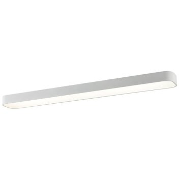 Brilliant LED langwerpige plafondlamp Corvato, wit, instelbare lichtkleur 2700-6500 Kelvin