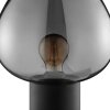 Brilliant Leuchten moderne tafellamp Ligari met druppelvormige rookglazen kap