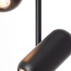 Brilliant Leuchten industriële staande lamp Jane met 3 draaibare en kantelbare lampkoppen