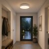 Brilliant LED platte ronde plafondlamp Larios, instelbare lichtkleur 3000-6500 Kelvin