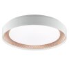 Brilliant LED plafondlamp Waldo, wit, afstandsbediend, instelbare lichtkleur 3000-6500 Kelvin