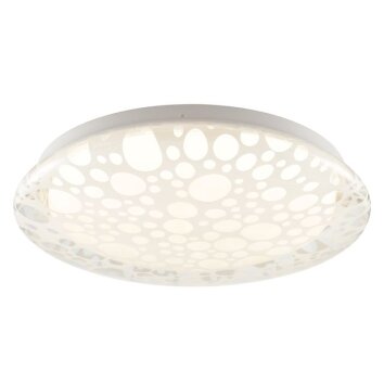 Brilliant LED-plafondlamp Bania, stippenpatroon, lichtkleur instelbaar 2700-4000 Kelvin