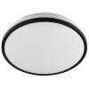 Brilliant LED plafondlamp Taya, platte, ronde vorm, instelbare lichtkleur 2700-6500 Kelvin