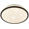 Brilliant LED plafondlamp Taya, platte, ronde vorm, instelbare lichtkleur 2700-6500 Kelvin