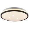 Brilliant LED plafondlamp Taya, platte, ronde vorm, instelbare lichtkleur 2700-6500 Kelvin