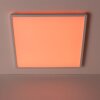Brilliant RGB LED-plafondlamp Tanida, dimbaar met afstandsbediening, 4000 Kelvin neutraalwit