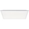 Brilliant Leuchten vierkant LED-plafondpaneel Trevis, 4000 Kelvin neutraalwit, wit paneel