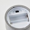 Brilliant LED koepelvormige tafellamp Illusion, 2500 Kelvin warmwit, rookglazen kap