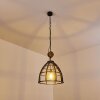 Haervej Hanger Hout licht, Zwart, 1-licht