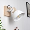 Orny Muurlamp Hout licht, 1-licht