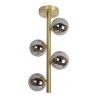 Lucide TYCHO Plafondlamp Goud, 4-lichts