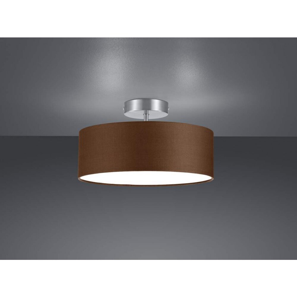 Trio HOTEL Plafondlamp Nikkel mat, 2-lichts main product photo