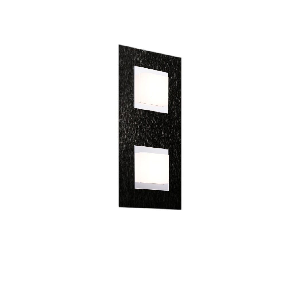 Grossmann BASIC Muur en plafond verlichting LED Zwart, 2-lichts main product photo