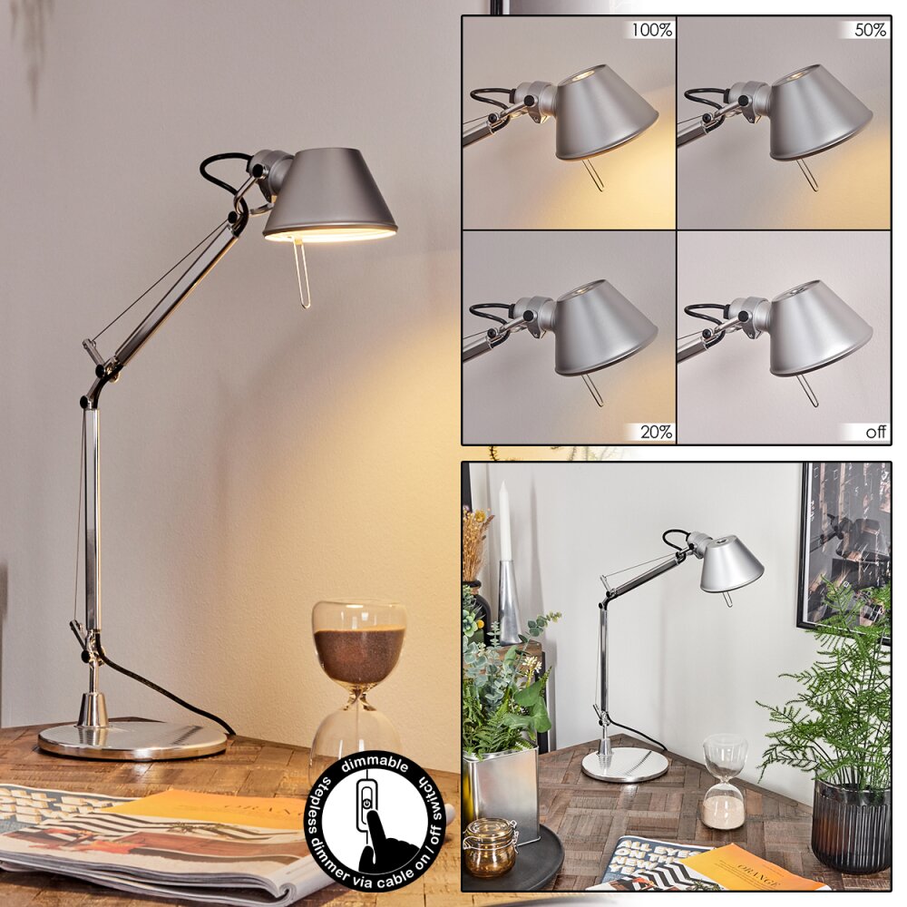 Artemide TOLOMEO MICRO Tafellamp LED Aluminium, 1-licht main product photo