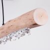Calumet Hanglamp LED Bruin, Zwart, 1-licht