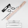 Calumet Hanglamp LED Bruin, Zwart, 1-licht