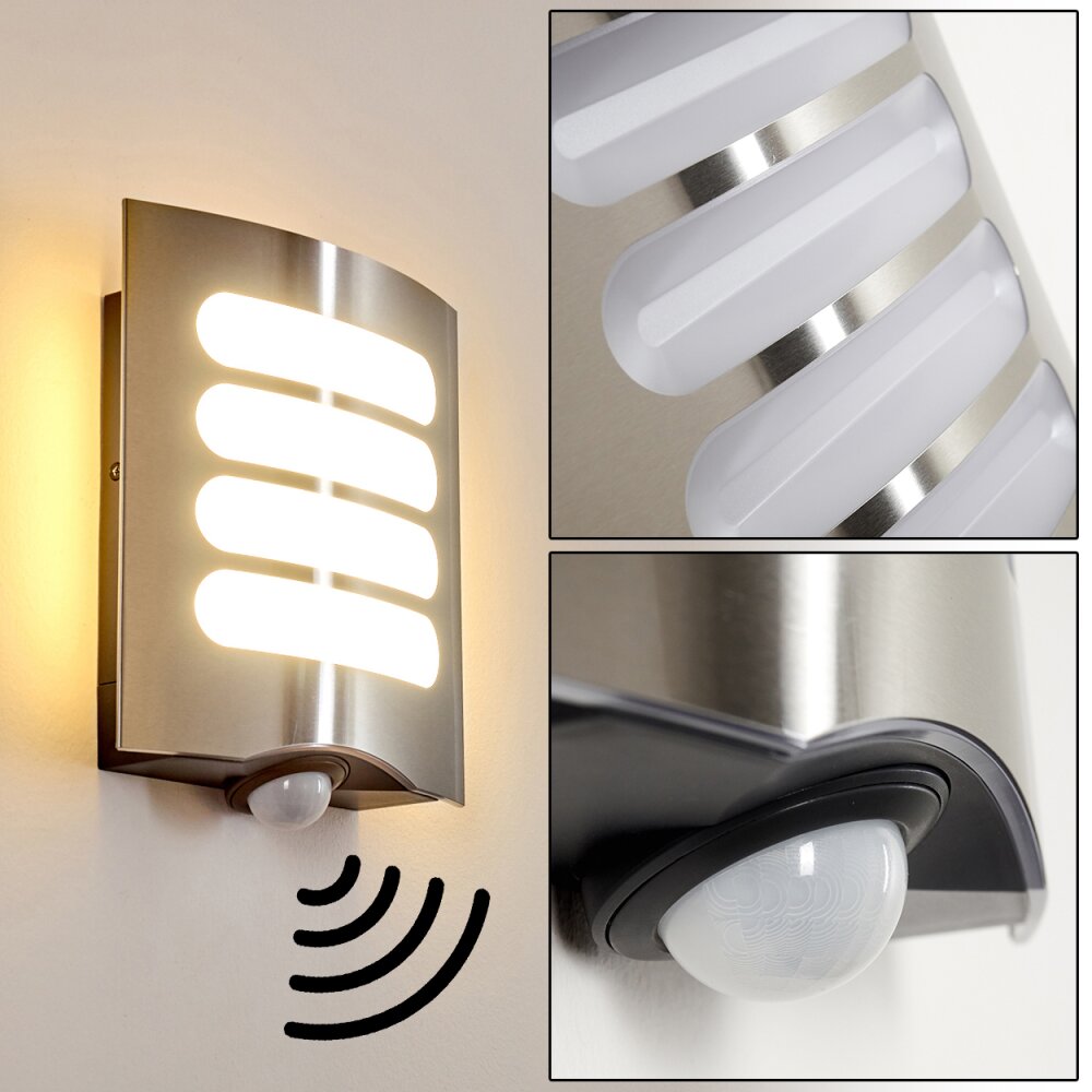 Meja Buiten muurverlichting LED Antraciet, 1-licht, Bewegingsmelder main product photo