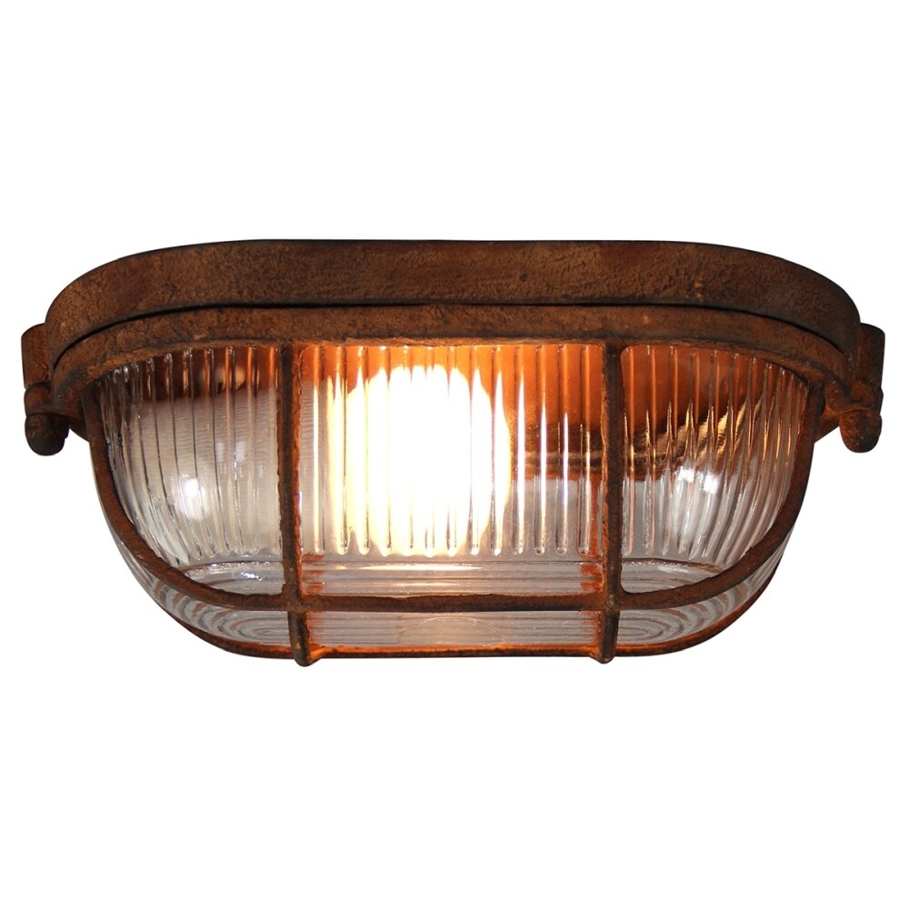 Brilliant BOBBI Plafondlamp Roest, 1-licht main product photo