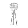 Leuchten-Direkt FABIO Staande lamp Zwart, 1-licht