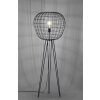 Leuchten-Direkt FABIO Staande lamp Zwart, 1-licht
