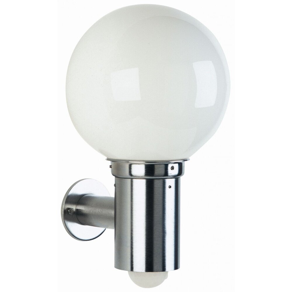 Albert 224 Buiten muurverlichting roestvrij staal, 1-licht, Bewegingsmelder main product photo